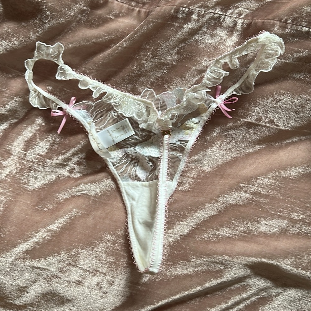 Honey Birdette Fleur Bra, Thong, Panty - Picture 7 of 13